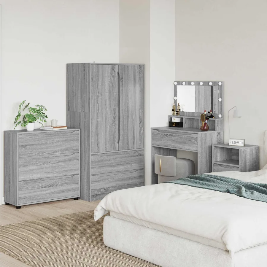 Armoire de rangement Gris Sonoma 80 x 31 x 81 cm