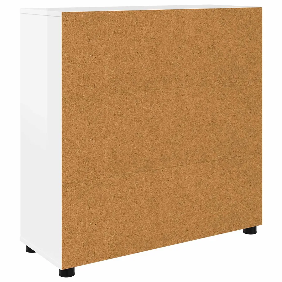 Armoire de rangement Blanc brillant 80 x 31 x 81 cm - 8