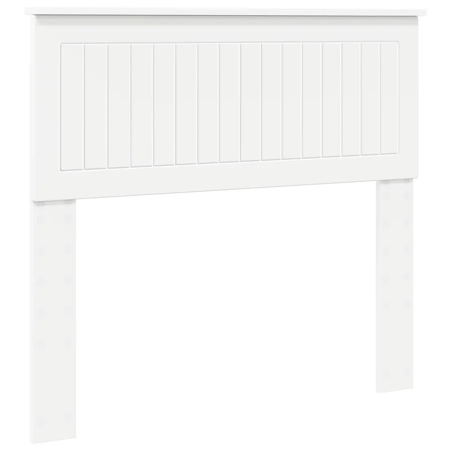 Tête de lit Blanc Bois d'ingénierie - 2