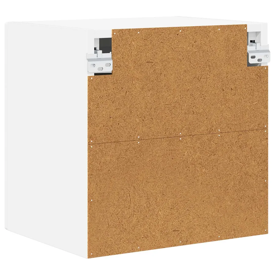 Cabinet en verre mural PORTO 2 pcs Blanc 40 x 31 x 40 cm - 9