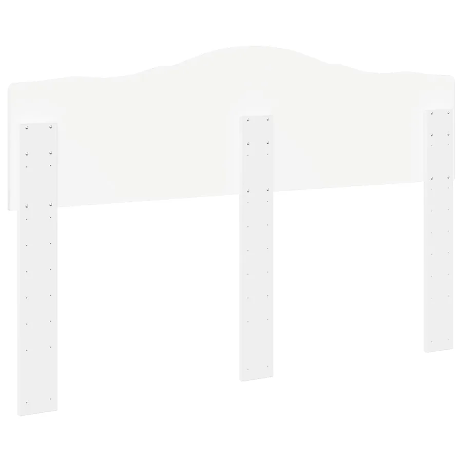 Tête de lit Blanc Bois d'ingénierie - 6
