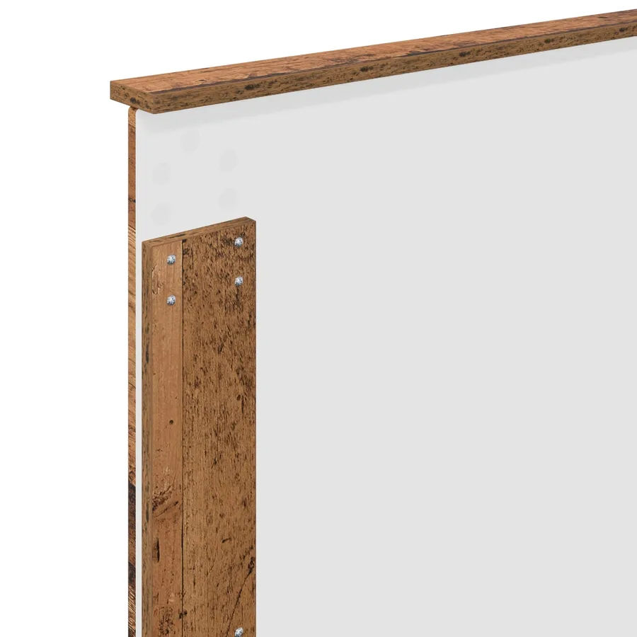 Cadre de lit Bois ancien 100 x 200 cm Pin massif - 11