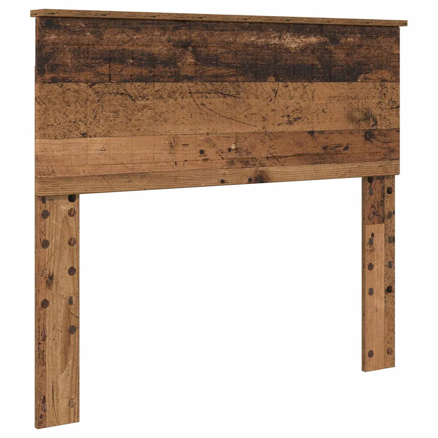 Cadre de lit Bois ancien 100 x 200 cm Pin massif - 6