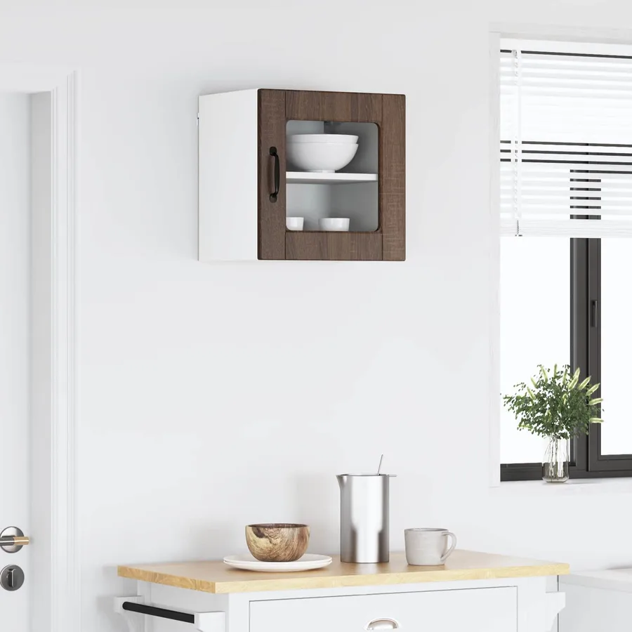 Panneau de lave-vaisselle PORTO Chêne brun 40 x 31 x 40 cm - 4