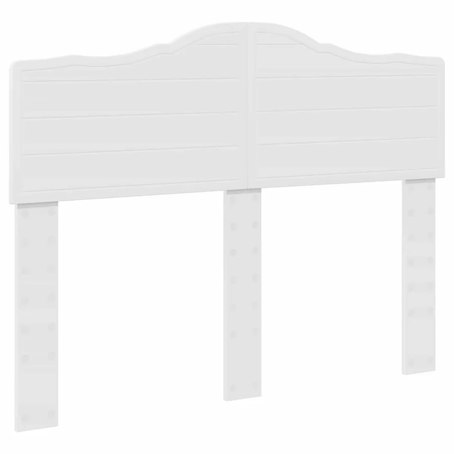Cadre de lit Blanc 120 x 200 cm Bois de pin massif - 6