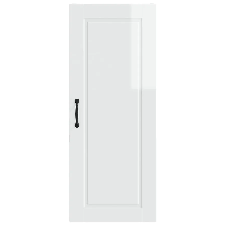 Meuble mural PORTO Blanc brillant 40 x 31 x 100 cm - 6