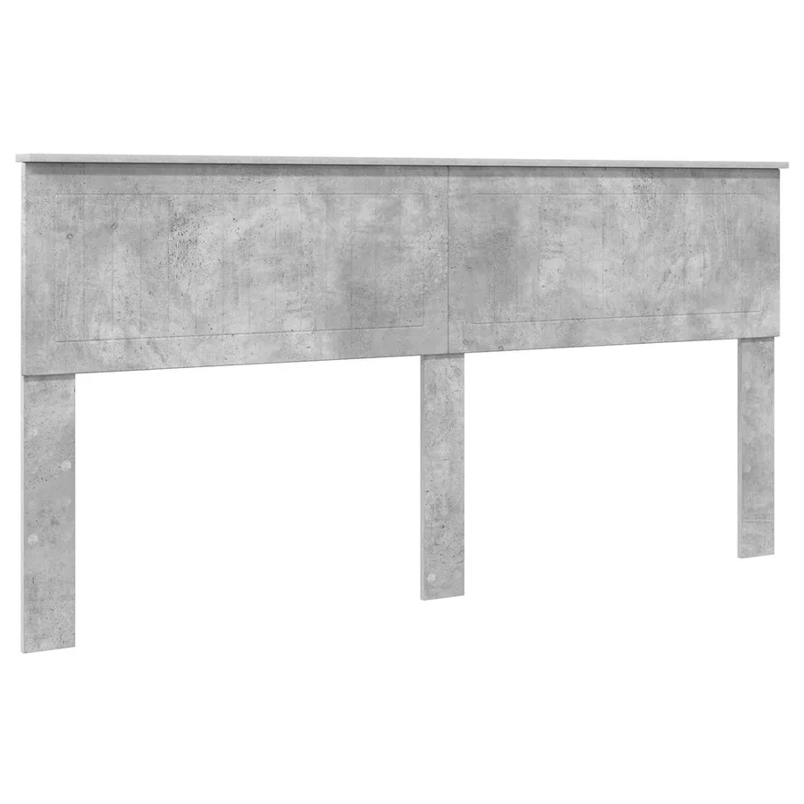Lit de Rangement Gris béton 180 x 200 cm Bois d'ingénierie - 7