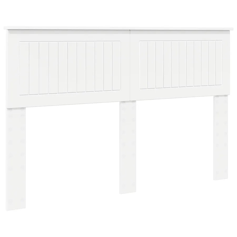 Tête de lit Blanc Bois d'ingénierie - 2