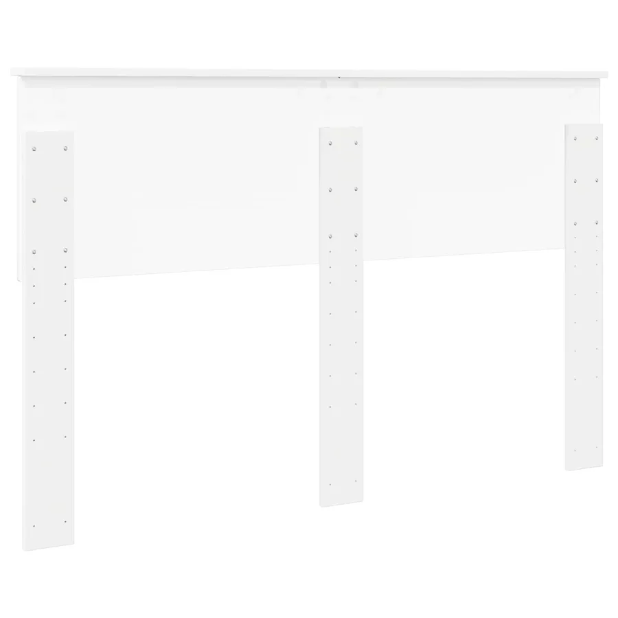 Tête de lit Blanc Bois d'ingénierie - 6