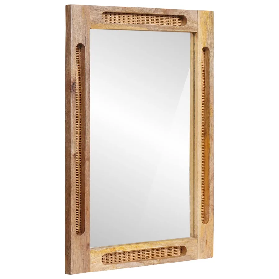 Ensembles de salle de bain 3 pcs Naturel Bois de mangue massif - 5