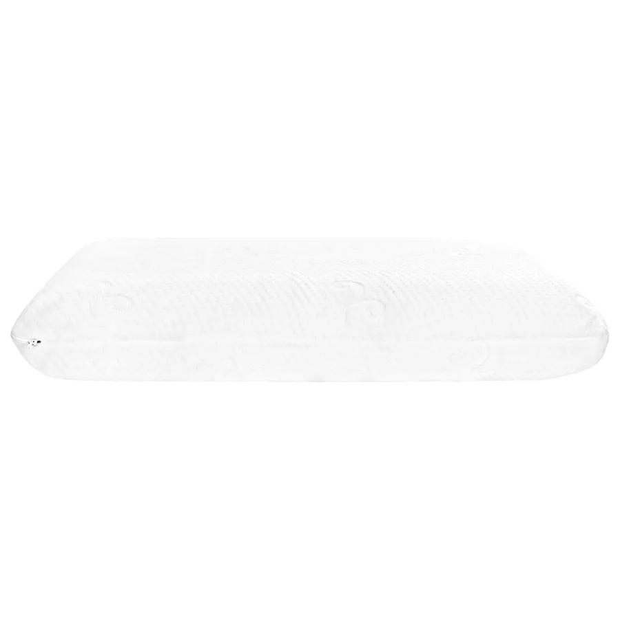 Coussin de sommeil Uni Blanc 70 x 36 x 13 cm - 4