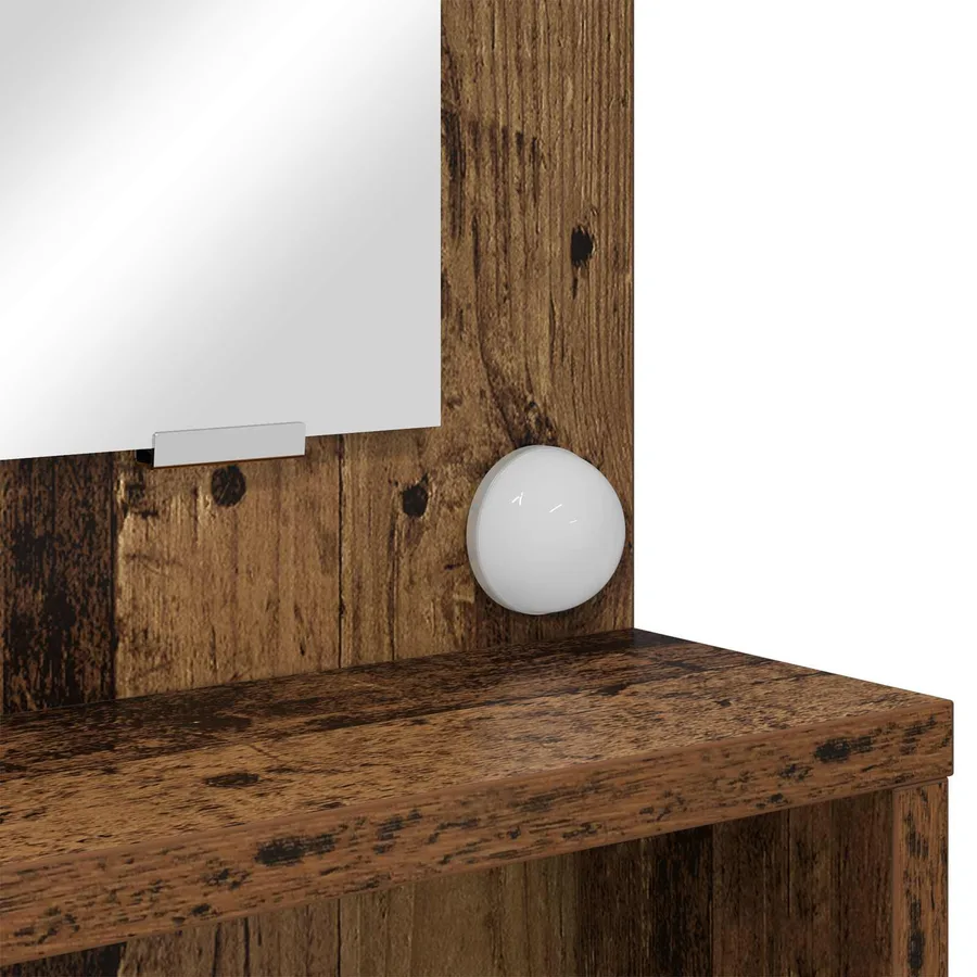 Tables de maquillage pour chambre avec tiroir Bois Ancien - 11