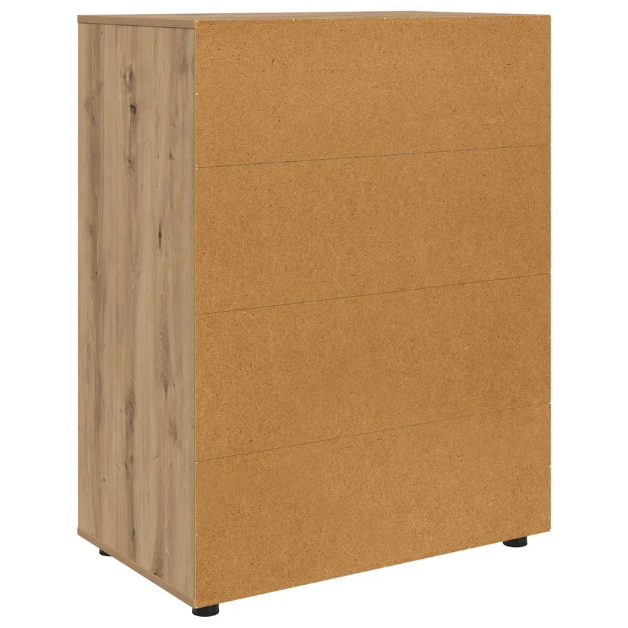 Armoires de rangement 80 x 48 x 105 cm Bois d'ingénierie - 10