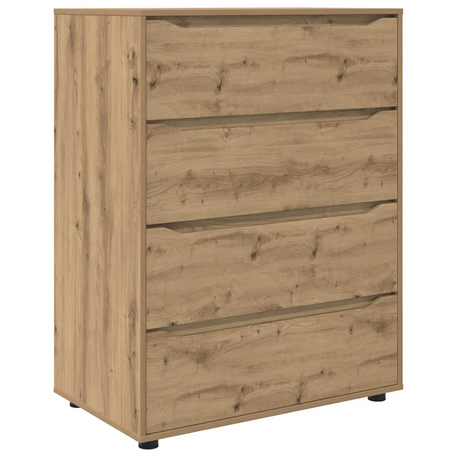 Armoires de rangement 80 x 48 x 105 cm Bois d'ingénierie - 2