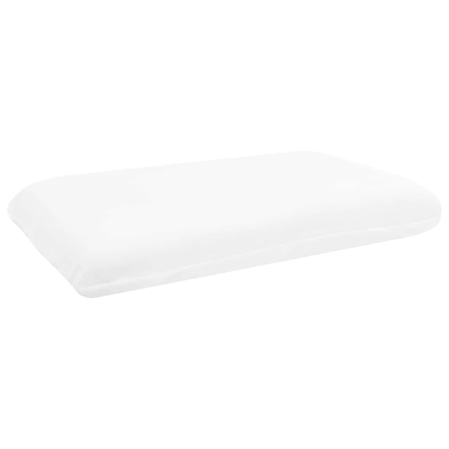 Coussin de sommeil Uni Blanc 50 x 30 x 10,5 cm - 3