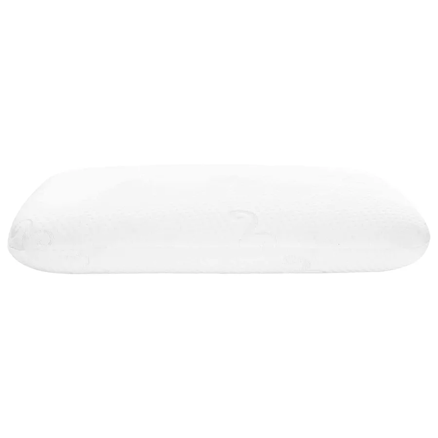Coussin de sommeil Uni Blanc 50 x 30 x 10,5 cm - 4