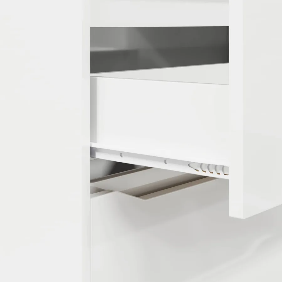 Armoires de rangement Blanc brillant 80 x 48 x 105 cm - 11