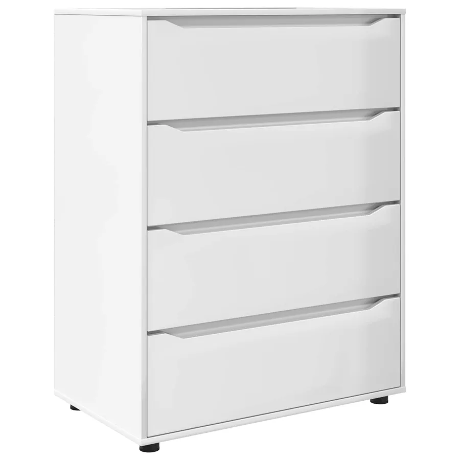 Armoires de rangement Blanc brillant 80 x 48 x 105 cm - 2