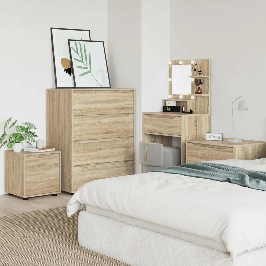 Cabinet de salle de bain Chêne Sonoma 40,5 x 40 x 44 cm - 4