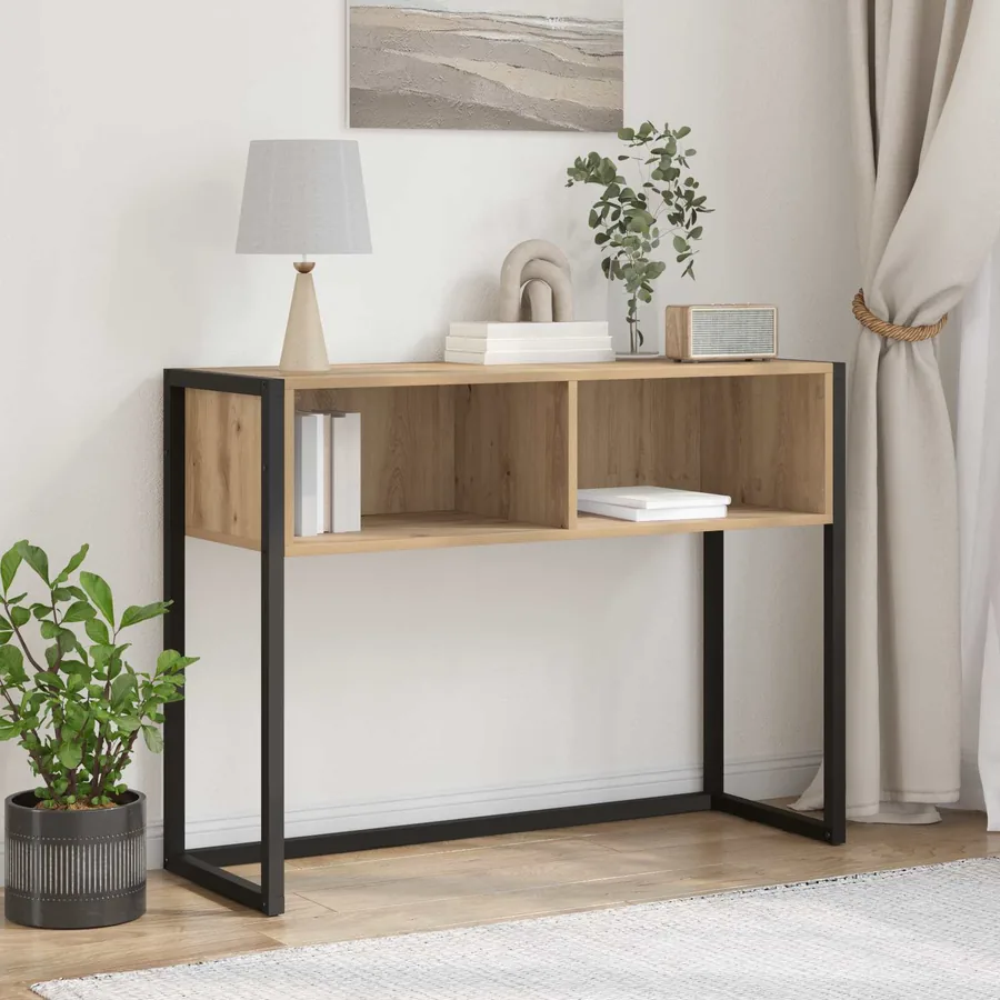 Table d'appoint Chêne artisan 100 x 36 x 75 cm