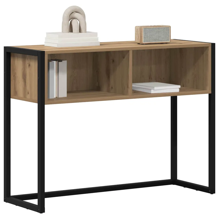 Table d'appoint Chêne artisan 100 x 36 x 75 cm - 3
