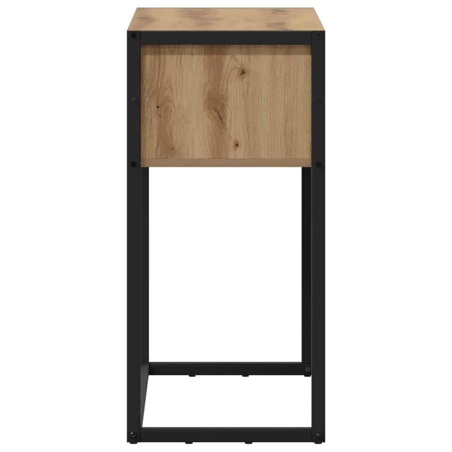 Table d'appoint Chêne artisan 100 x 36 x 75 cm - 6
