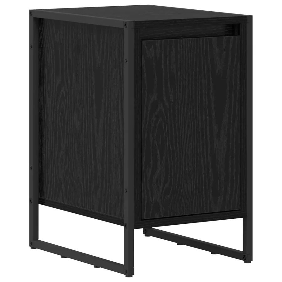 Table de chevet 2 pcs Chêne noir 39,5 x 30 x 50 cm - 5