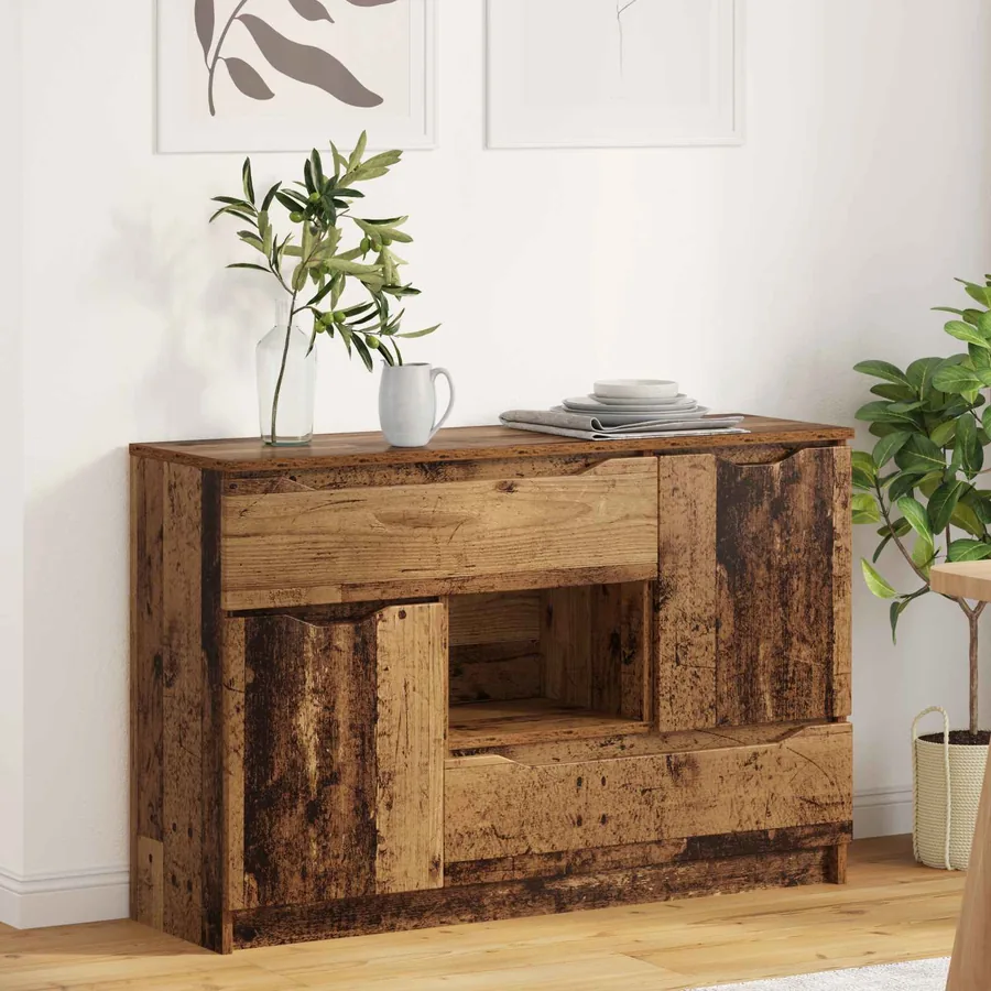 Buffet Bois Ancien 100 x 30 x 65,6 Bois d'ingénierie