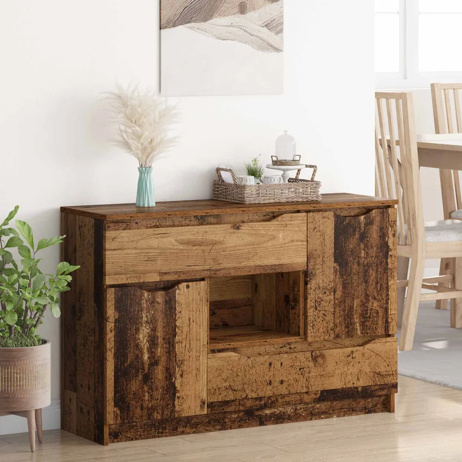 Buffet Bois Ancien 100 x 30 x 65,6 Bois d'ingénierie - 4