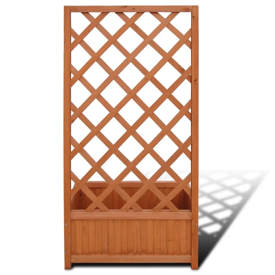 Jardinière en treillis 70 x 30 x 135 cm - 3