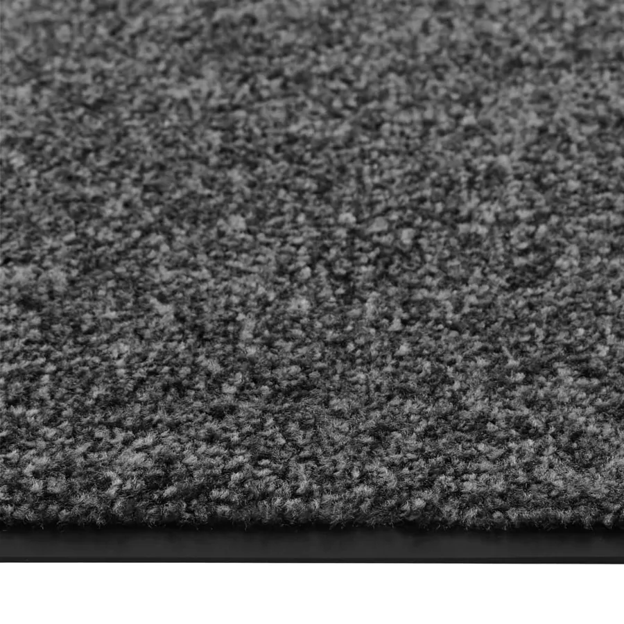 Paillasson lavable Anthracite 90x120 cm - 4