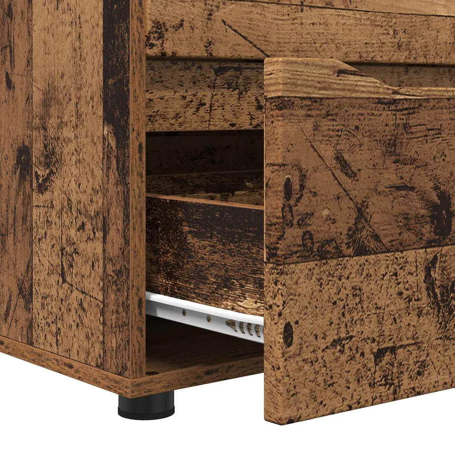 Armoire de rangement Bois Ancien 40 x 48 x 57 cm - 9