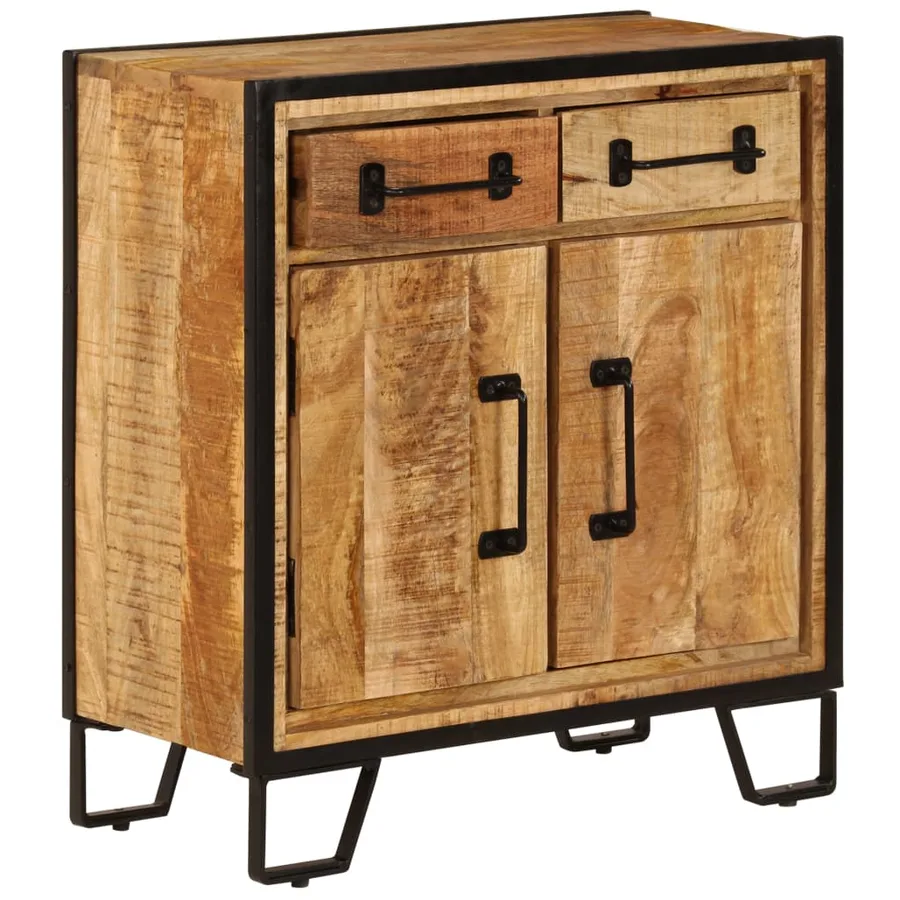 Buffet 65x30x70 cm Bois de manguier massif - 2