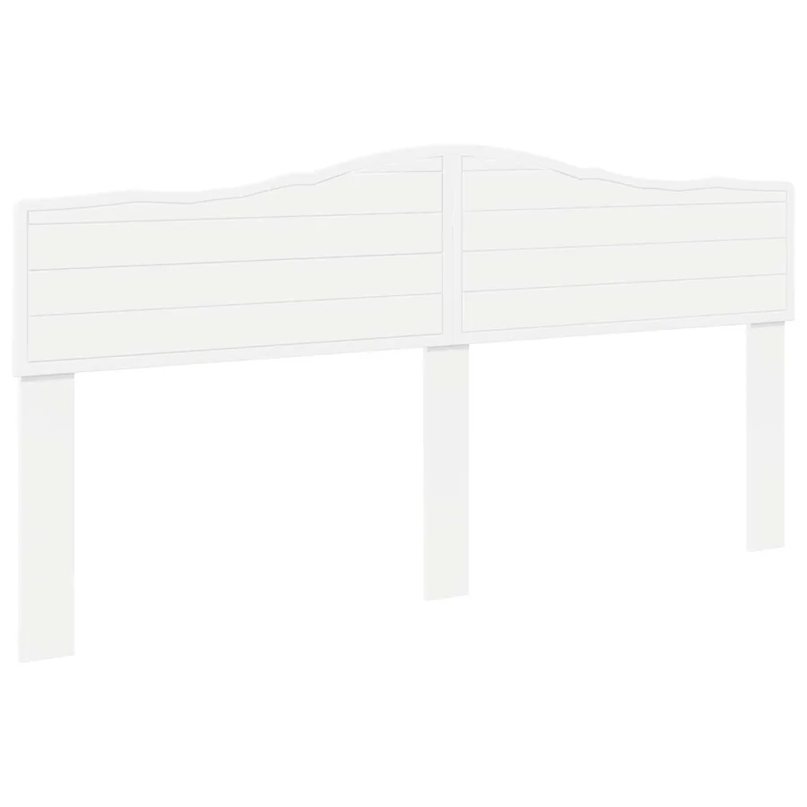 Tête de lit Blanc Bois d'ingénierie - 2