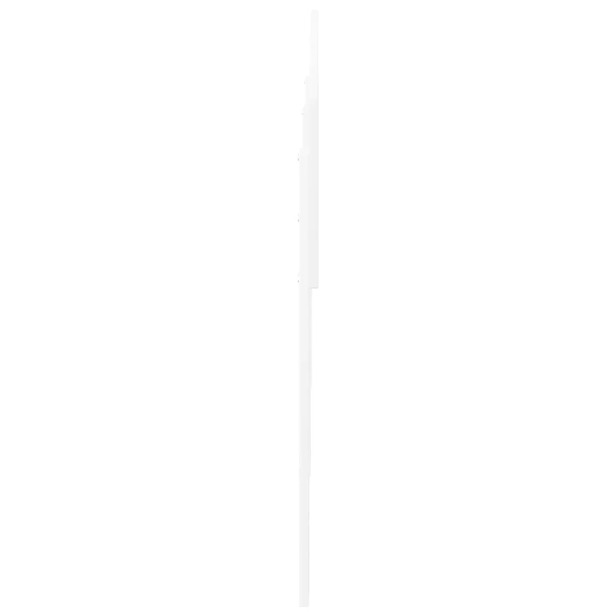 Tête de lit Blanc Bois d'ingénierie - 5