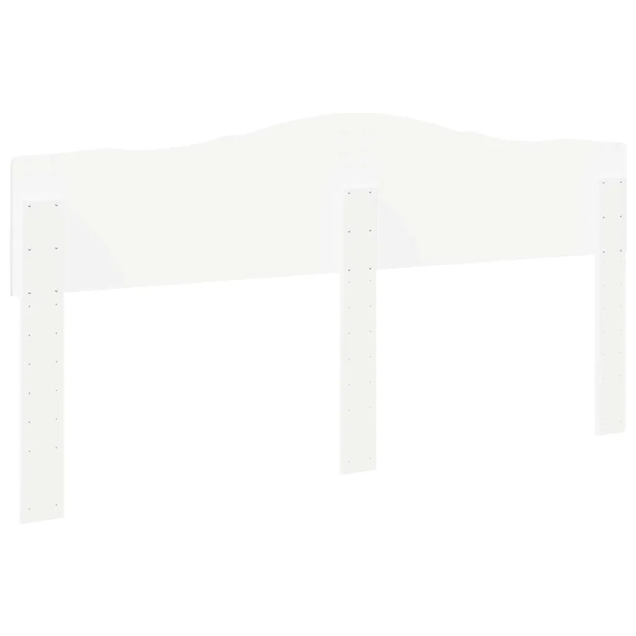 Tête de lit Blanc Bois d'ingénierie - 6
