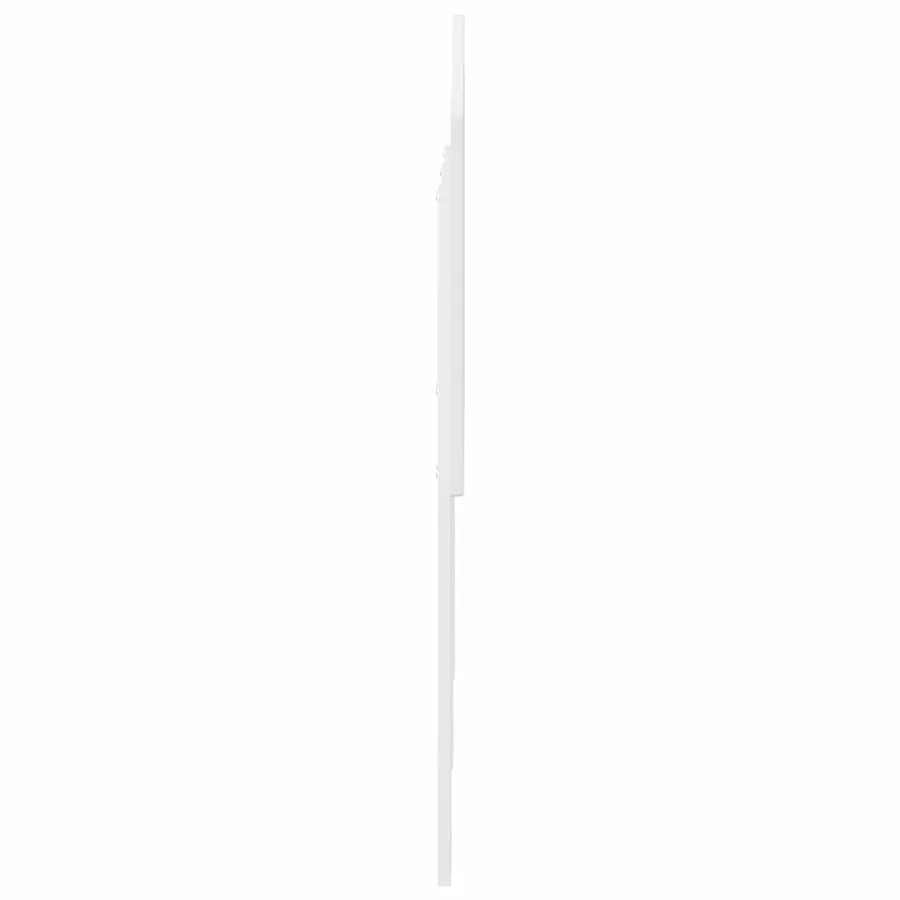Tête de lit Blanc Bois d'ingénierie - 5