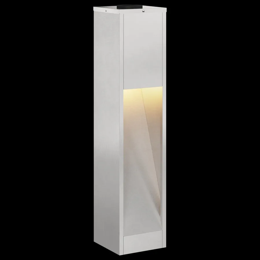 Lumière de Chemin LED Solaire 2 pcs Blanc chaud 18 x 18 x 80 cm - 14