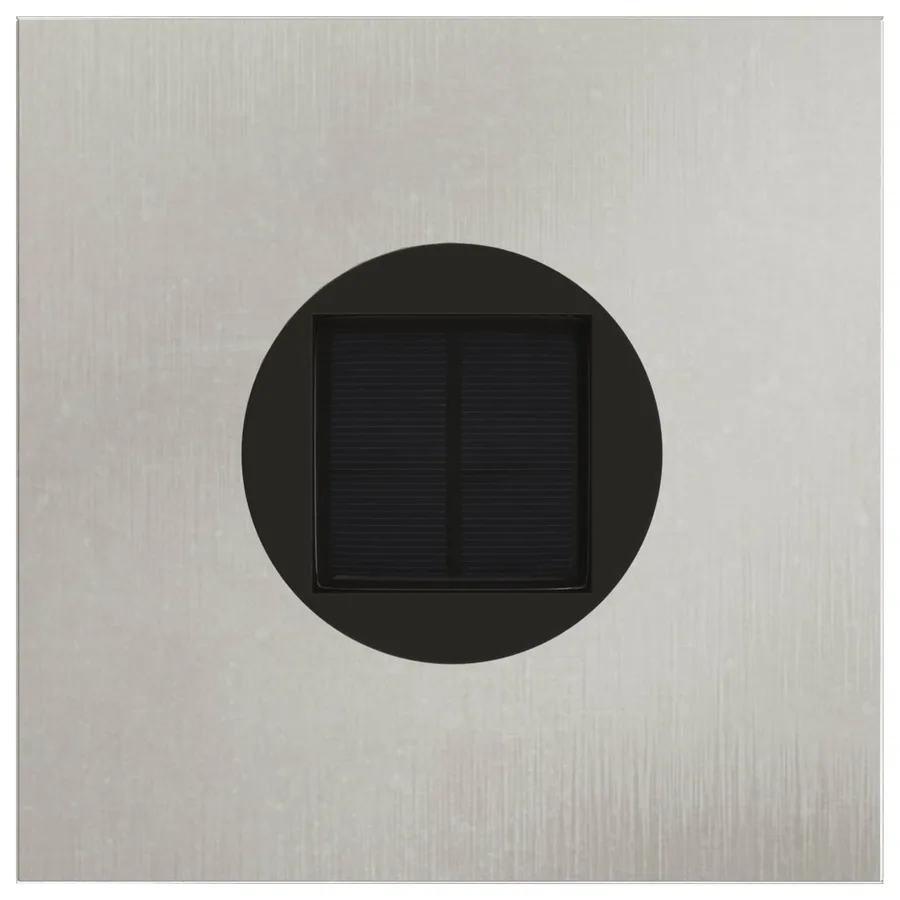 Lumière de Chemin LED Solaire 2 pcs Blanc chaud 18 x 18 x 80 cm - 9