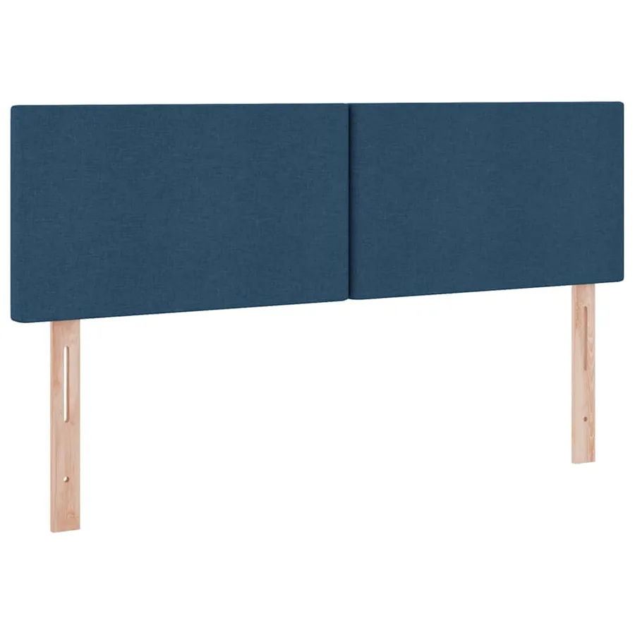 Lit avec rangement et matelas avec matelas Bleu 140 x 200 cm - 9