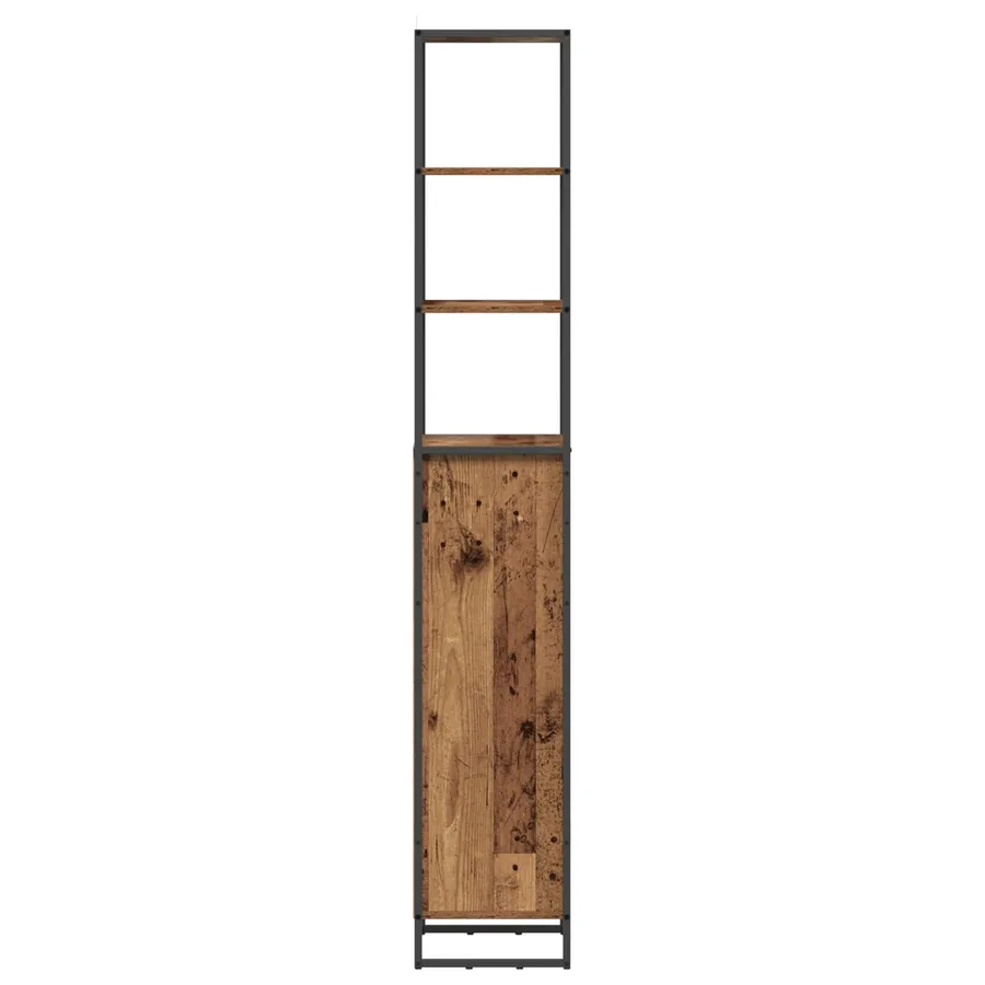Cabinet de salle de bain Bois Ancien 40 x 30 x 180 cm - 6
