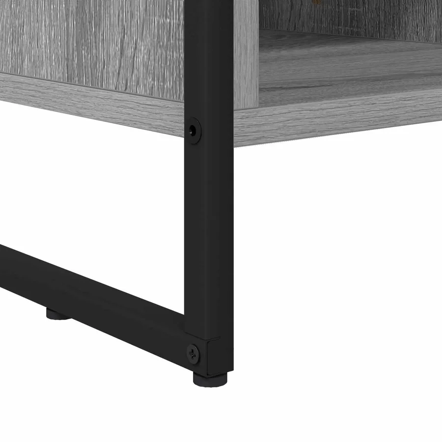 Meuble TV Gris Sonoma 100 x 36 x 49,5 cm Bois d'ingénierie - 8