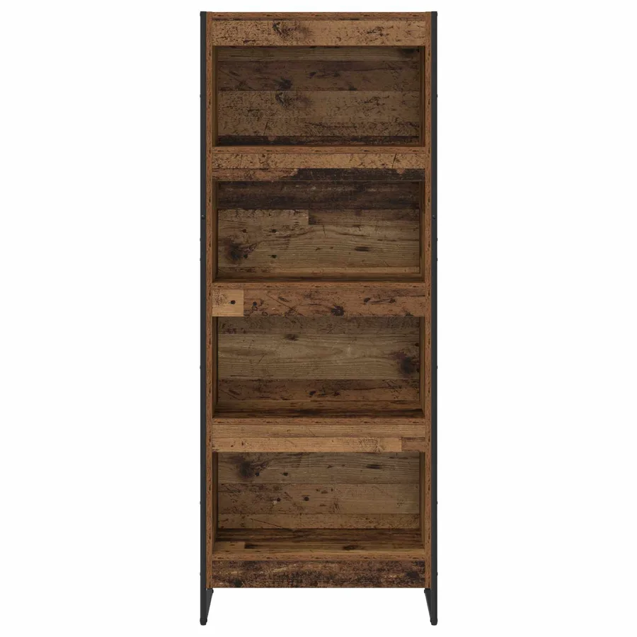 Bibliothèque Bois Ancien 60 x 30 x 155 cm Bois d'ingénierie - 5