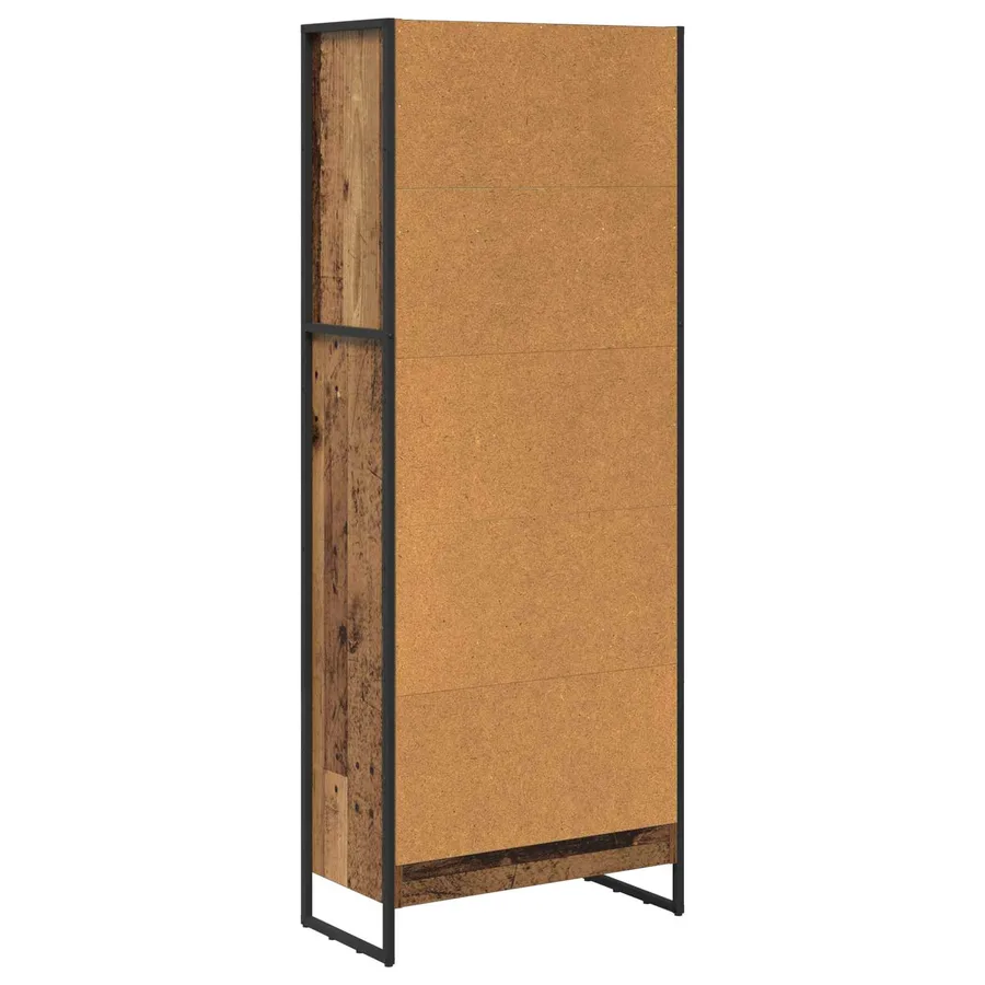Bibliothèque Bois Ancien 60 x 30 x 155 cm Bois d'ingénierie - 7