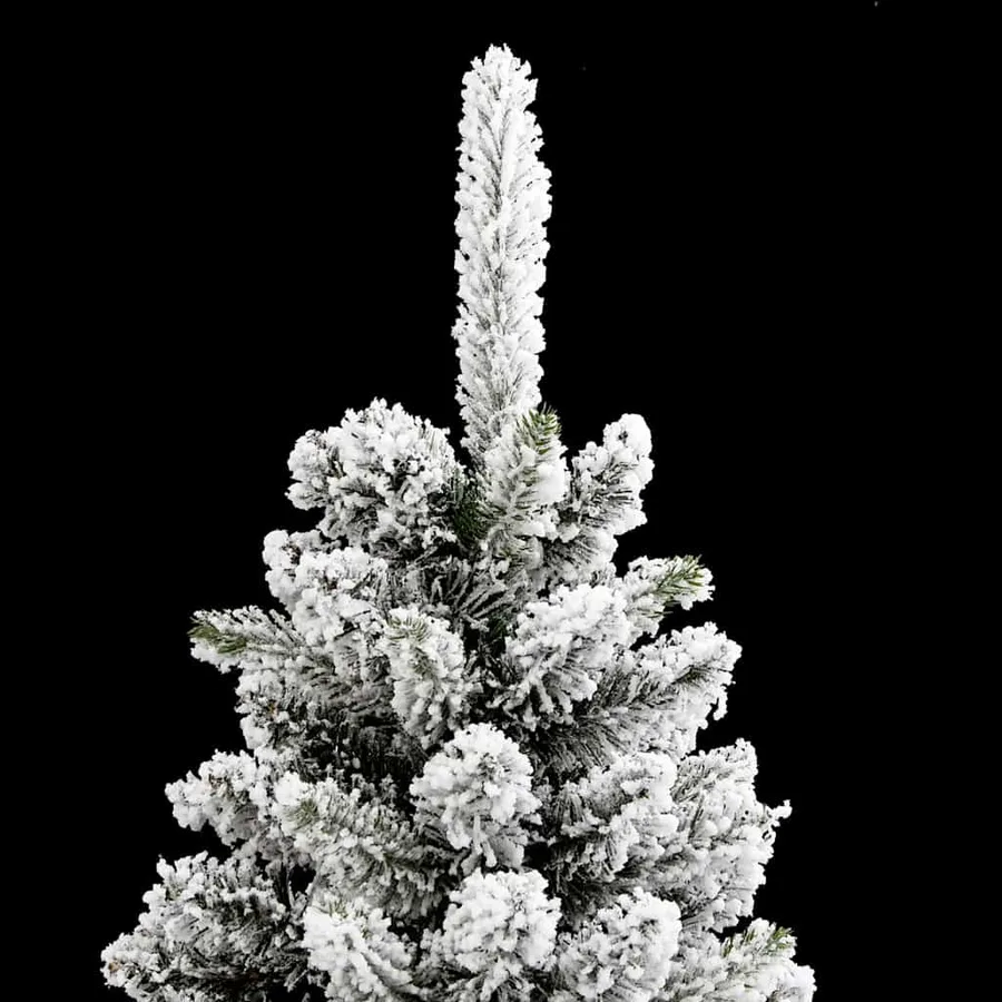 Sapin de Noël artificiel Blanc 150 cm PVC, métal et plastique - 14