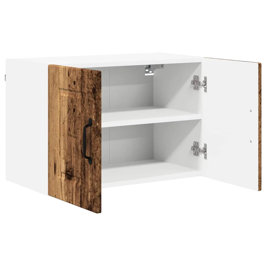 Meuble mural PORTO 2 pcs Bois ancien 60 x 31 x 40 cm - 5