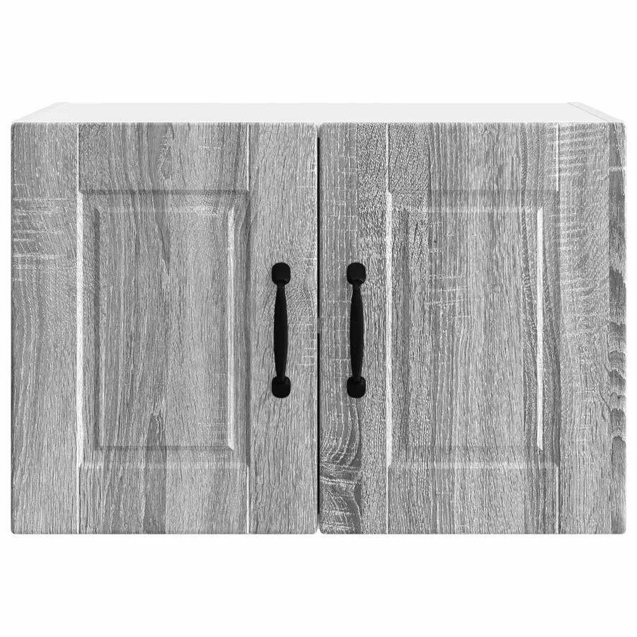 Meuble mural PORTO Gris Sonoma 60 x 31 x 40 cm - 6