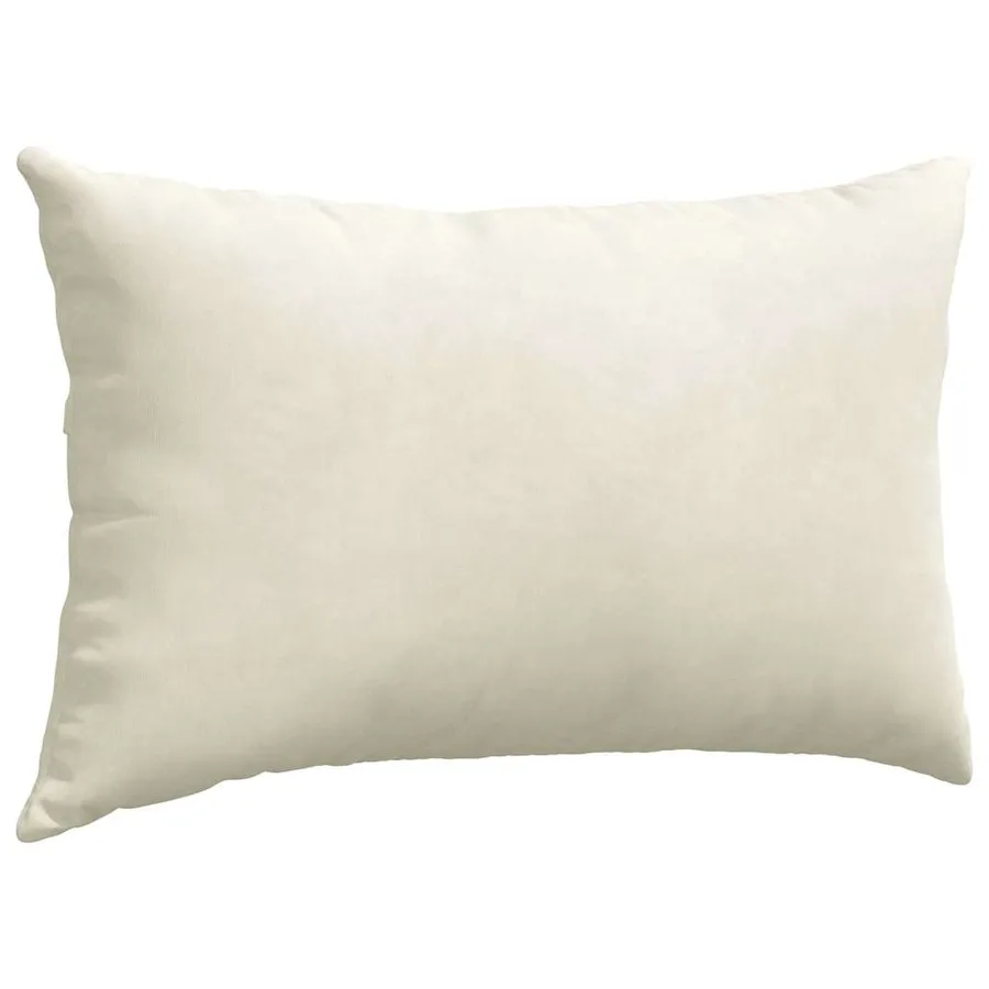 Coussins de canapé 2 pcs Crème 50 x 30 cm - 5