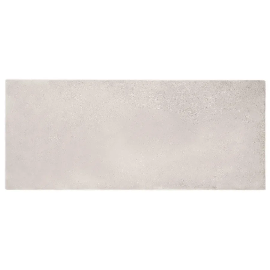 Tapis antidérapant en fausse de lapin OLITE Beige 80 x 200 cm - 2