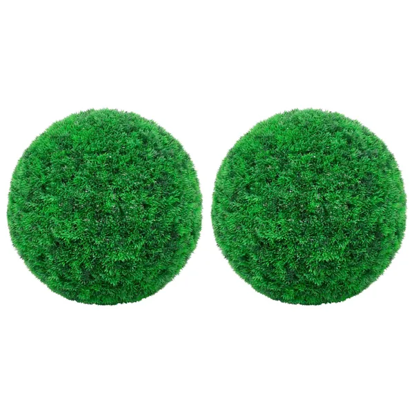 Boules de buis artificielles 2 pcs 27 cm